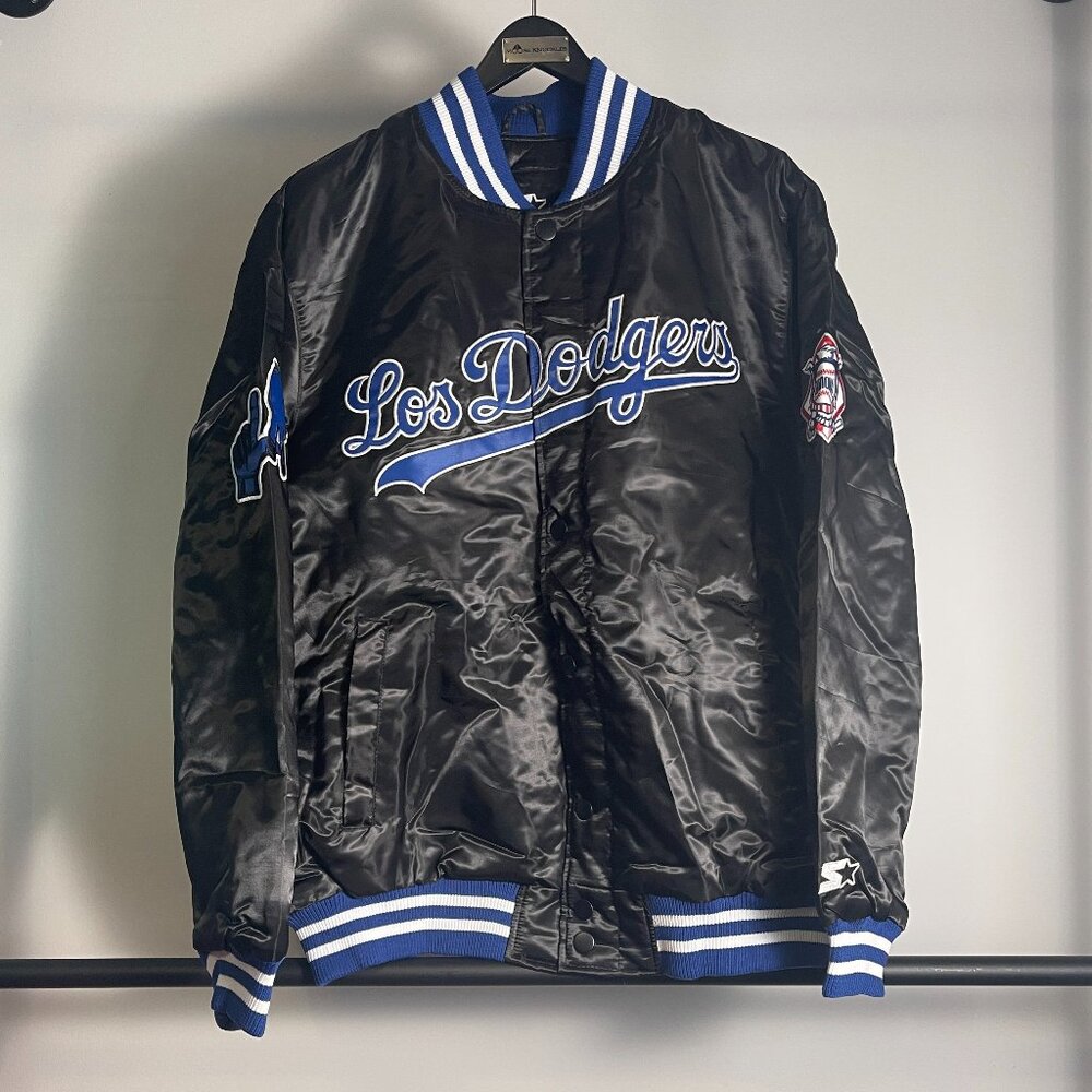 Men's Starter Black Label Los Angeles Dodgers Jacket size XL